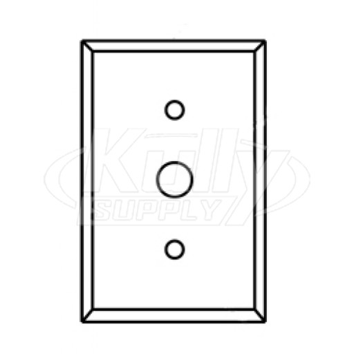 Zurn PESS6000-31 Cover Plate (for Battery Back-Up for Indicator Light)