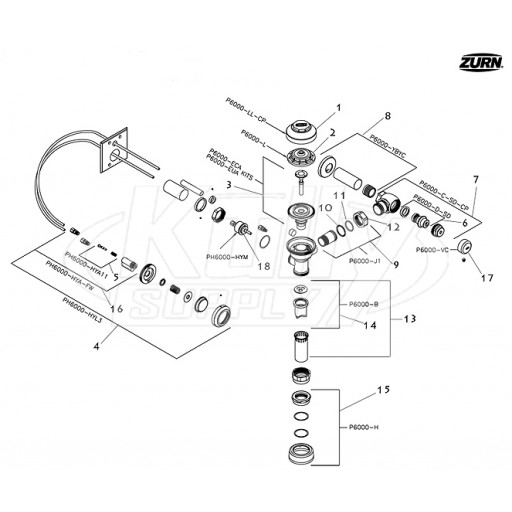 AquaVantage & Aquaflush Hydraulic Parts Breakdown