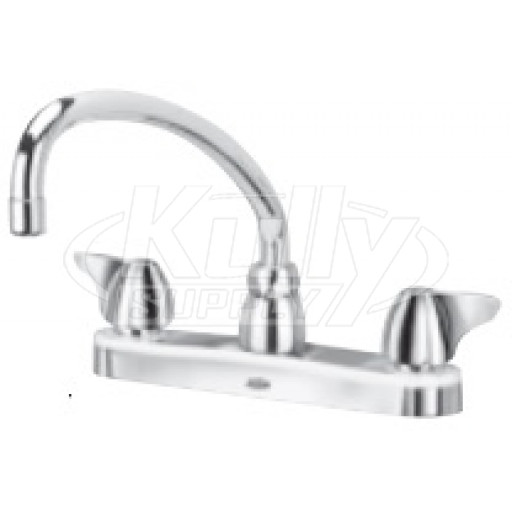 Zurn Z871J3-XL AquaSpec 8" Center Deck Mount Faucet