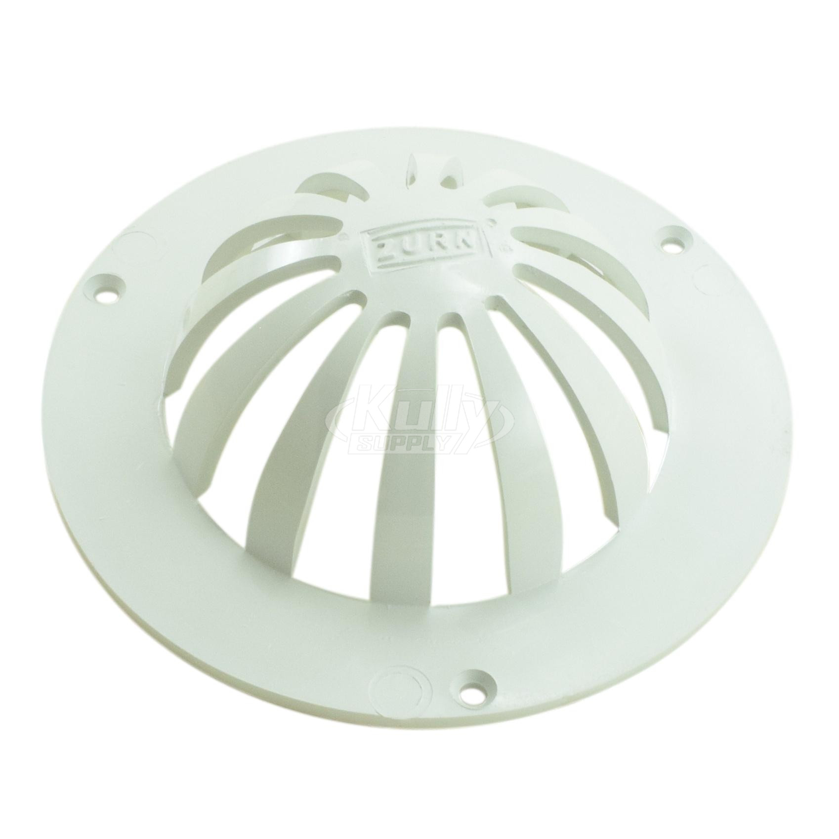 Zurn Drain Dome,Plastic,6 in. Overall D (P1910-SEMI-DOME)