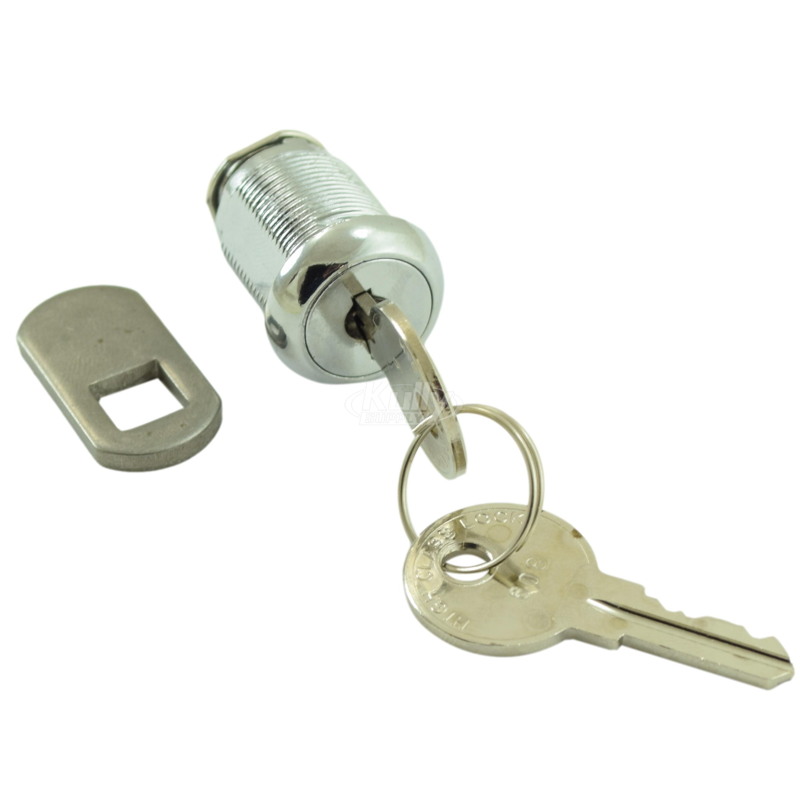 Zurn P1300-LOCK Lock Cylinder & 2 Keys