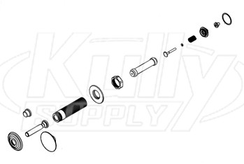 Zurn Handle Assembly for Concealed Flush Valves