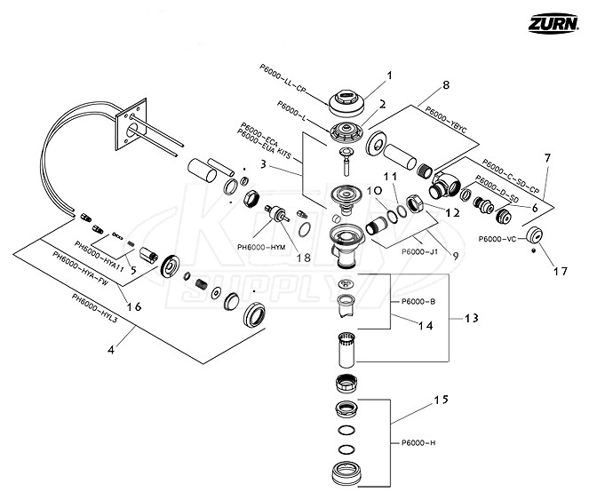 AquaVantage & Aquaflush Hydraulic Parts Breakdown