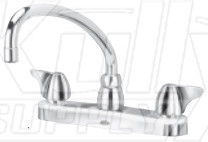 Zurn Z871J3-XL AquaSpec 8" Center Deck Mount Faucet