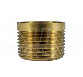 Kit De Raccord Soudure 3/4" Zurn Pour Valve De Chasse P6003-YB - Lot De 3, Laiton Chromé