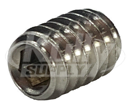 Zurn 63234001 1/4 20 x3/8 Knurled Cup Point Screw