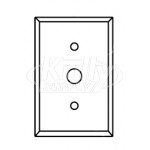 Zurn PESS6000-31 Cover Plate (for Battery Back-Up for Indicator Light)