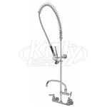 Zurn Z842X1-XL-AF AquaSpec Wall-Mount Pre-Rinse Unit