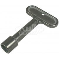 Zurn P1300-PART-13-KEY Hydrant Key for Z1300 Series - 3/8" Square