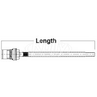 Zurn 61402-024 Cartridge/Tube Assembly - Length 26-1/8", 24" Wall Thickness