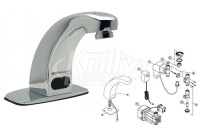 Zurn Z6913 AquaSense Faucet Parts Breakdown