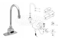 Zurn Z6920 AquaSense Faucet Parts Breakdown