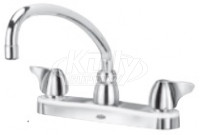 Zurn Z871J3-XL AquaSpec 8" Center Deck Mount Faucet