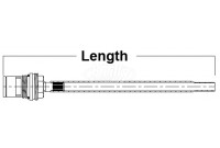 Zurn 61402-018 Cartridge/Tube Assembly - Length 20-1/8", 18" Wall Thickness