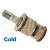 Zurn 59517001 Ceramic Cold Water Cartridge (Short) (Discontinued)