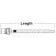 Zurn 61402-010 Cartridge/Tube Assembly - Length 12-1/8", 10" Wall Thickness